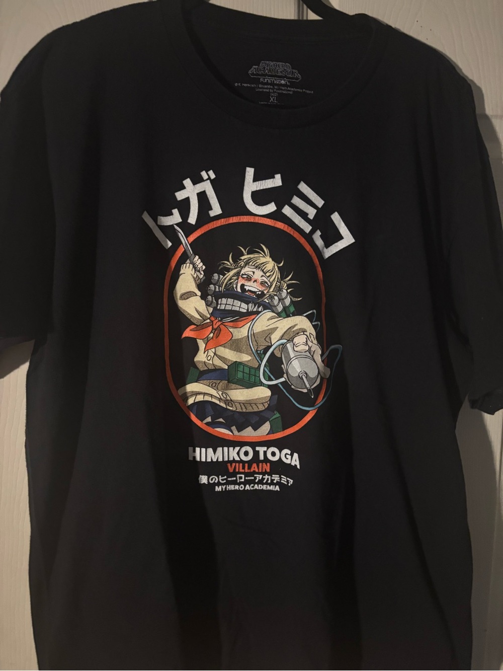 Himiko Toga Graphic Short Sleeve Tee - Black